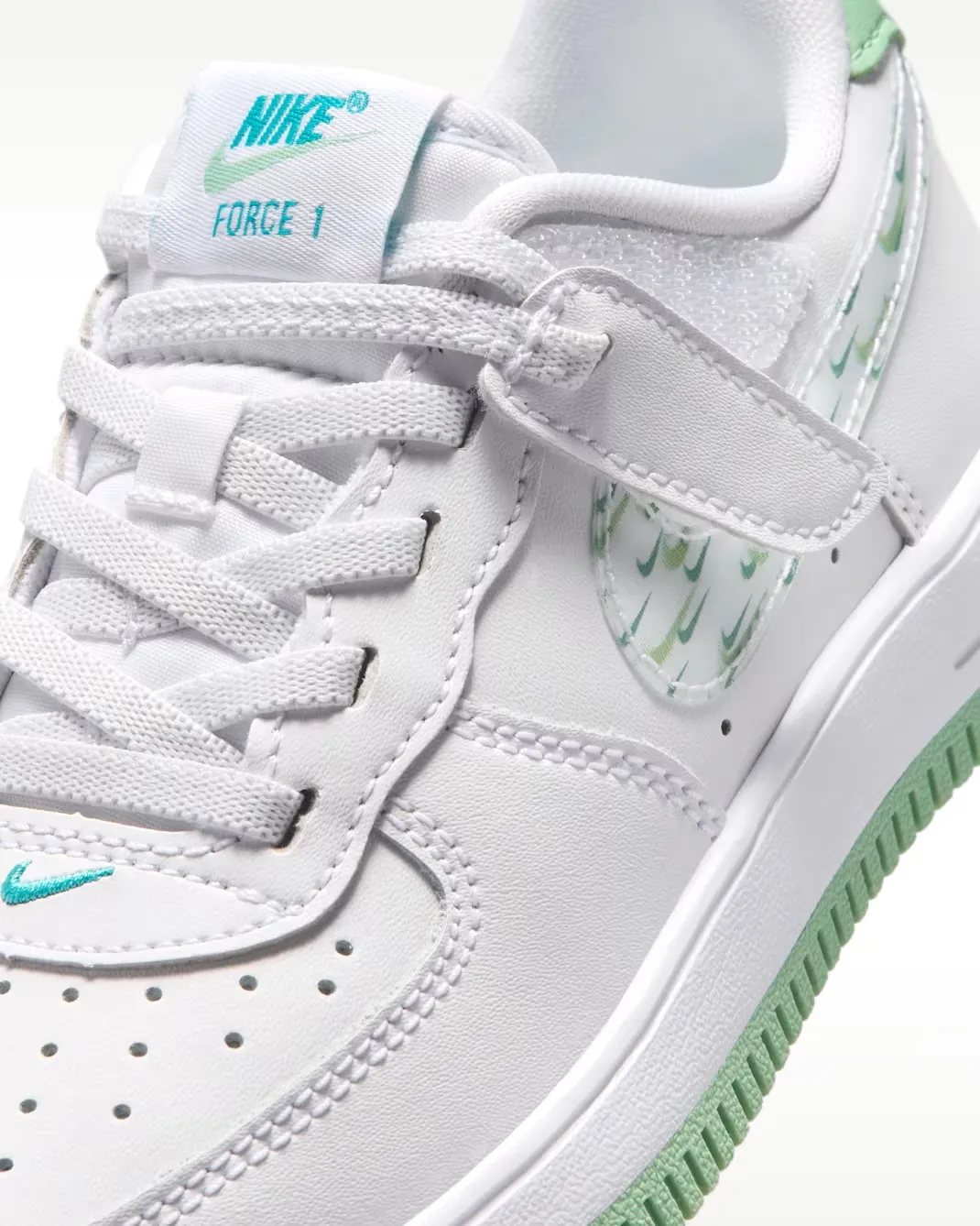 NIKE FORCE 1 LOW EASY ON IR8300 111 WHITE/GREEN